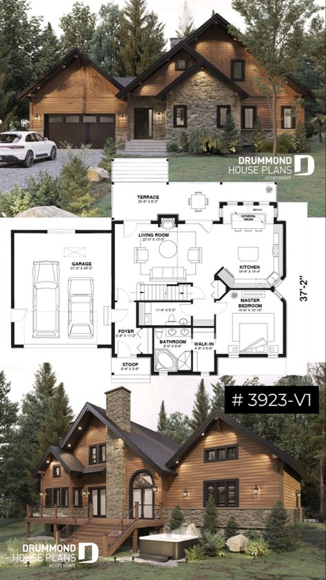 Sims 4 House Garage, Blueprint House Floor Plans, Modern Craftsman Floor Plans, American House Floor Plans, House Layout Plans 4 Bedroom, Sims 3 Houses Blueprints, Sims 4 Winter House, Sims 3 House Plans, House Designs With Floor Plan