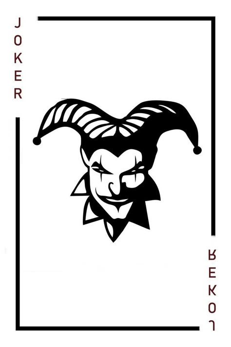 Joker Card Tattoo, Poker Tattoo, Playing Card Tattoos, Wing Tattoo Men, Joker Tattoo Design, Joker Playing Card, Card Tattoo Designs, Kutek Disney, Joker Tattoo