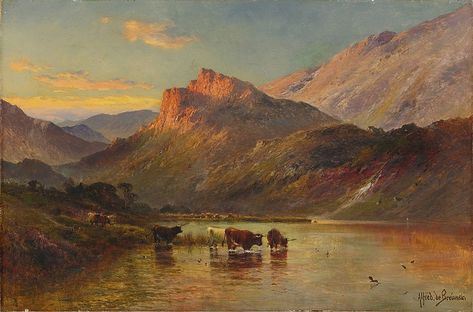 Scottish Highlands Painting, Highlands Painting, Toledo Museum Of Art, English Landscape, Victorian Paintings, Mountain Landscape Painting, Scottish Castles, Scottish Landscape, Visit Scotland