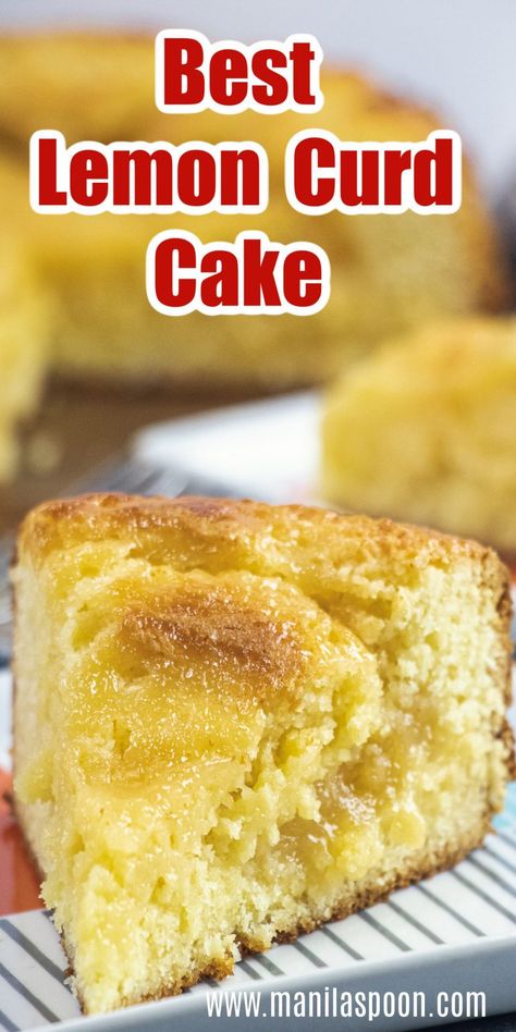 Lemon Curd Bread, Using Lemon Curd, Recipes Using Lemon Curd, Best Lemon Curd, Lemon Curd Dessert, Recipe Using Lemons, Curd Cake, Lemon Curd Cake, Gooey Cake