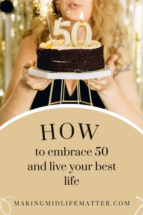 People should embrace their age at all times in life, especially when turning 50. Here are some ways to enjoy and live your best life in your second half. Goals For 50 Year Olds, Life At 50 Woman, Glow Up At 50, Turning 50 Ideas, 50 Things To Do Before 50, Turning 50 Quotes, 50 Before 50, Getting Over Someone, Finding A New Hobby