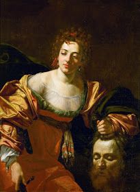 Spencer Alley: Simon Vouet (1590-1649) - Career in Rome Head Of Holofernes, Judith And Holofernes, Religious Painting, Framed Oil Painting, Old Paintings, Caravaggio, Religious Art, The Head, Classic Art