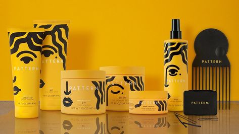 Tracee Ellis Ross's Pattern Hair-Care Collection Expanding With Styling Products | Allure Hair Products Design, Patterns Hair Products, Pattern Hair, Packaging Design Hair Products, Beauty Product Packaging Design, Hair Product Packaging Design, Pattern Hair Products, Hair Pattern, Hair Product Branding