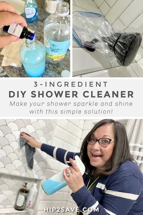 Shower Diy Cleaner, Dawn And Vinegar Shower Cleaner Recipe, Epsom Salt Shower Cleaner, Cleaning A Shower Stall, Dawn Shower Cleaner Recipe, Shower Cleaner In Dish Wand, Diy No Scrub Shower Cleaner, Vinegar And Dawn Shower Cleaner, Shower Cleaner Dawn And Vinegar Peroxide