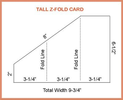 Z Fold Cards, Stampin Up Anleitung, 3d Templates, Z Cards, Card Sketches Templates, Tri Fold Cards, Fancy Fold Card Tutorials, Folding Cards, Card Making Templates