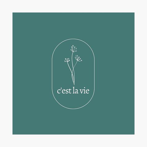 C'est La Vie white font French quote by linedesigns | Redbubble Flower Typography, French Quote, Minimalist White, French Quotes, Typography Design, Top Artists, Typography, Baby Shower, Shower