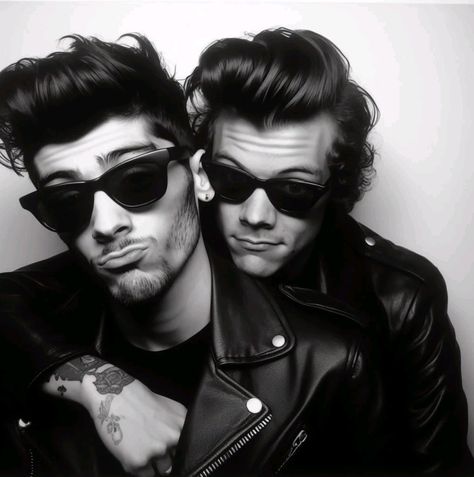 Zayn Malik And Harry Styles, One Direction 2014, Zayn And Harry, Zarry Stylik, Flynn Ryder, Zayn One Direction, Malik One Direction, Harry Styles Drawing, Western Boys