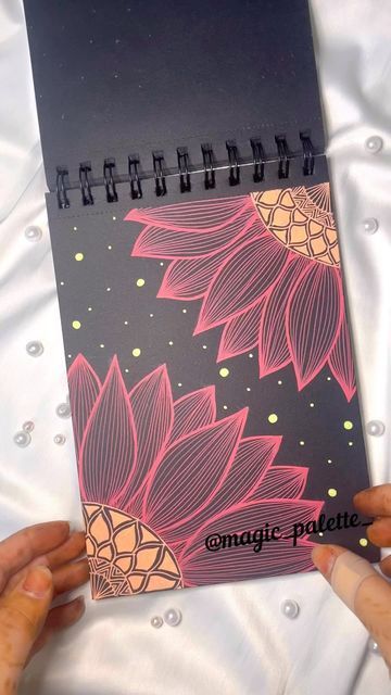 Black Book Drawing, Black Paper Crafts Diy, Black Paper Painting Ideas, Black Canvas Art Ideas Inspiration, Coloring On Black Paper, Drawing On Black Paper Easy, Black Paper Art Ideas Easy, Sketches On Black Paper, Scratch Book Art