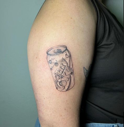 Coke Can Tattoo, Coke Tattoo, Can Tattoo, Coke Can, Cherry Coke Can, Cherry Coke, Dr Pepper Can, Coke Cans, Dr Pepper