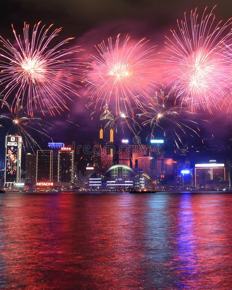 Chinese New Year Fireworks, Chinese Fireworks, Ap Drawing, Merchandise Design, Chinese New Year, Fireworks, Sydney Opera House, Hong Kong, Editorial