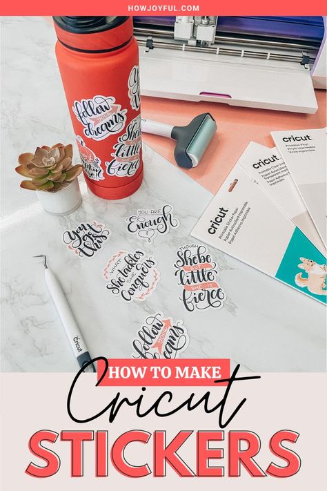 how to make stickers How To Print Stickers, Custom Hard Hats, Custom Car Stickers, Custom Wall Stickers, Cricut Projects Easy, Printable Sticker Paper, Cricut Hacks, Cricut Print And Cut, Stickers Easy