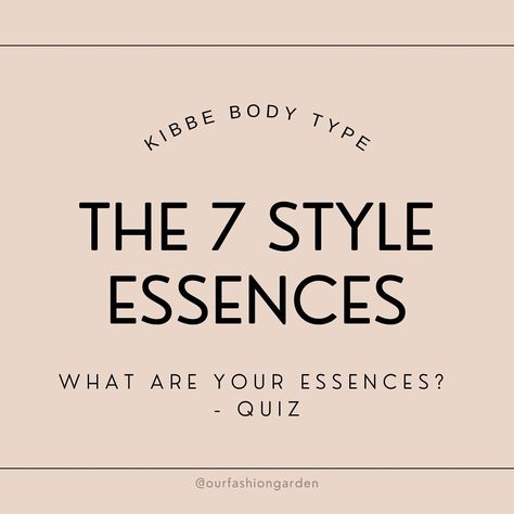 The 7 style essences + QUIZ Style essences are, in a few words, a reflection of your inner self with a mix of your outer self. The way… | Instagram 7 Style Essences, Types Of Essences, Style Essence Types Quiz, Natural Essence Kitchener, Inguene Essence, Kitchener Essence, Inner Self, No Way, Body Types