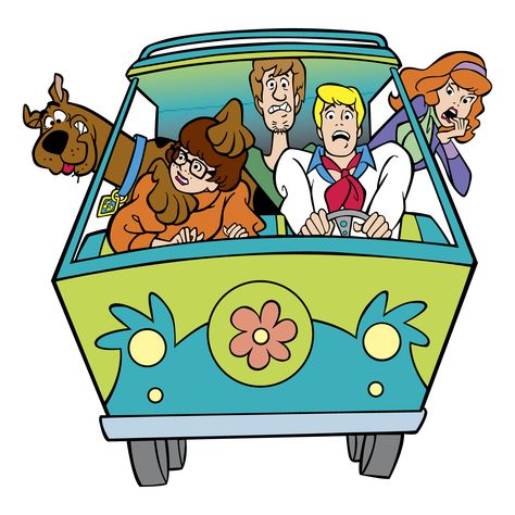 The Scooby Gang, Mystery Machine Van, Scooby Gang, Scooby Doo Pictures, Scooby Doo Mystery Inc, Scooby Doo Images, Scooby Doo Mystery Incorporated, New Scooby Doo, Mystery Machine