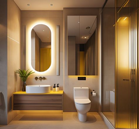 Led light bathroom ideas