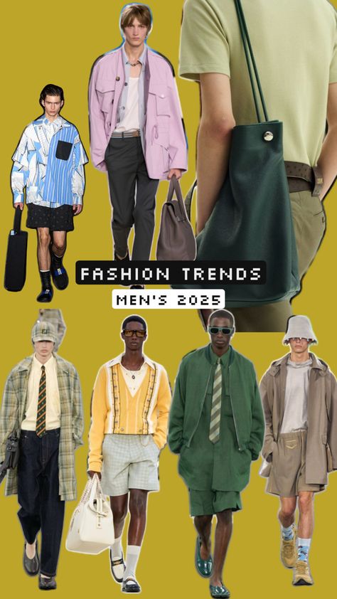 Trends menswear 2025 Fashion Trends Men, Trends 2025, Fashion Forecasting, Kids Trend, Trend Forecasting, Mens Fashion Trends, Street Style, How To Wear, Fashion Trends