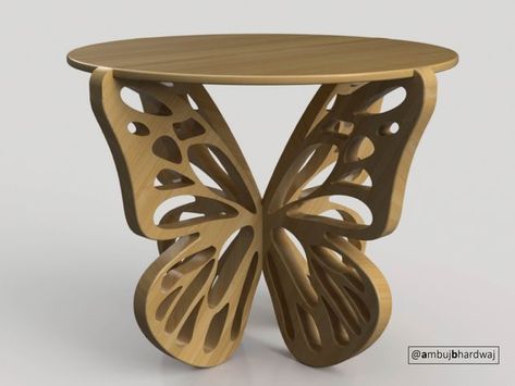 Modern Round Coffee Table, Cnc Table, Elm Coffee Table, Wood Carving Furniture, Wood Butterfly, Butterfly Table, Cnc Furniture, Round Coffee Table Modern, Carved Furniture