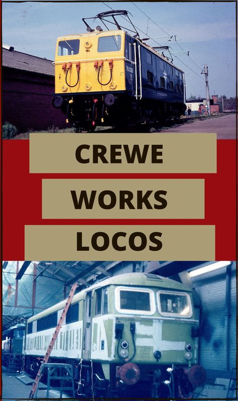 Diesel Locomotives at Crewe Railway Works Train Photo, Locomotive Engine, Engineering Careers, My Memories, British Rail, Steam Train, Diesel Locomotive, Steam Trains, The 1970s