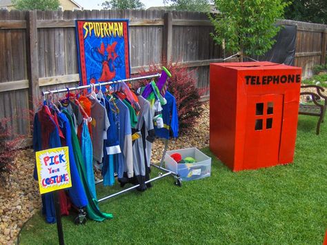 Superhero 4th Birthday Party, 4th Birthday Party Ideas, Costume Party Birthday, Spiderman Birthday Party Decorations, Birthday Superhero, Marvel Birthday Party, 4th Birthday Party, Spiderman Birthday Party, Party 2023