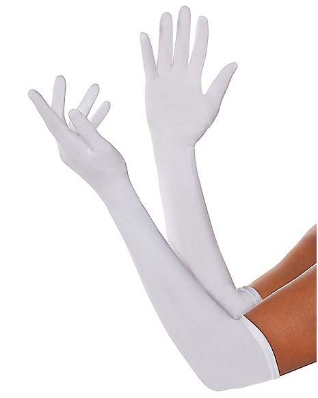 Creepy Doll Makeup, Long White Gloves, Costume Gloves, Creepy Doll, Doll Makeup, Stylish Jeans, Long Gloves, White Gloves, Adult Costumes