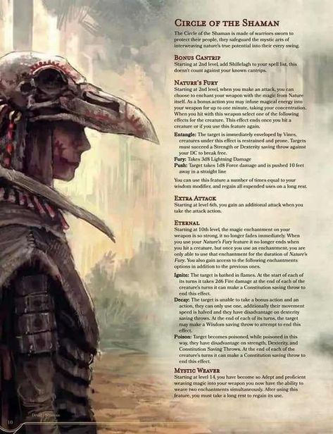 5e Druid, Homebrew 5e, Druid Circle, 5e Classes, Homebrew Classes, Magic Realms, Dnd Druid, Dnd Homebrew, D D Classes