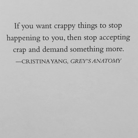 Christina Yang, Grey's Anatomy. Christina Greys Anatomy Quotes, Greys Anatomy Quotes Christina Yang, Greys Anatomy Yearbook Quotes, Greys Anatomy Motivational Quotes, Greys Anatomy Captions, Greys Anatomy Motivation, Grays Anatomy Quotes, Greys Anatomy Aesthetic Quotes, Greys Anatomy Christina