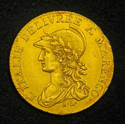 Gold Coins of the Italian States - Piedmont, Subalpine Republic - Napoleon 20 Francs Gold Coin of 1800 - Commemorating the Victory of Marengo Basset Puppies, Numismatic Coins, Vintage Money, Golden Coins, Coins Collection, French Coins, Treasure Coin, Golden Coin, Foreign Coins