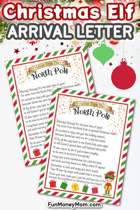 Elf Welcome First Time, Elf On The Shelf Early Arrival Letter, Letter From Santa Introducing Elf, Elf On The Shelf Welcome Letter Classroom, Santa Letter Elf On Shelf, Elf On The Shelf Starter Letter, Elf Letter To Classroom, Elf On The Shelf Naming Letter, Elf On The Shelf Special Delivery Printable