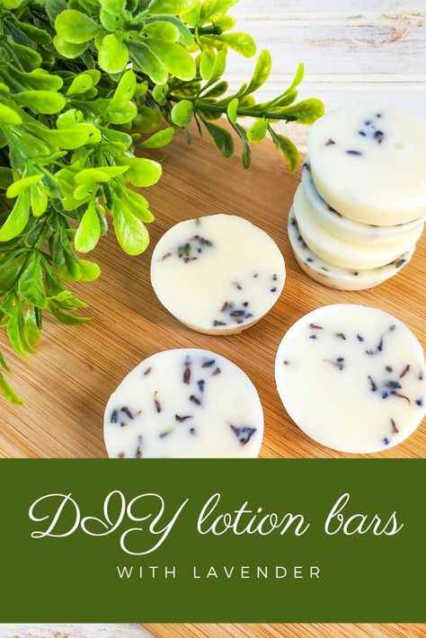 Easy homemade lotion bar recipe with lavender Lavender Lotion Bars, Diy Lotion Bars, Lotion Bar Recipe, Winter Spa, Diy Lotions, Lotion Bars Diy, Spa Stuff, Homemade Lotion Bars, Lotion Bars Recipe