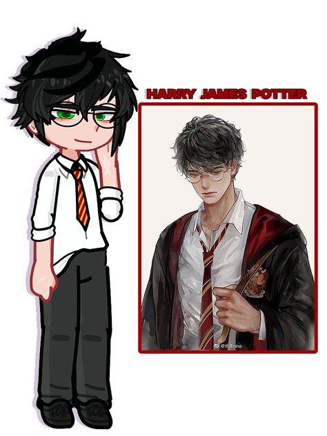 Gacha Life 2 Gacha Harry Potter, Outfit Gacha, Harry Potter Oc, Marauders Fan Art, Life Code, Gacha Outfit, Elegant Lingerie, Harry Potter Outfits, Harry James