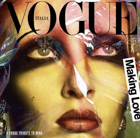 Tribute to MINA! 😍😍😍 @vogueitalia Special Vinyl Record! Photo @luigiandiango #minamazzini #legend #icon #diva ❤️ I've been such a huge fan of Mina ever since my amazing Italian husband introduced me to her. The makeup looks she served has inspired me endlessly! #erinparsonsmakeup Vogue Italia Editorial, Magazine Cover Layout, Guinevere Van Seenus, Karen Elson, Grace Elizabeth, Vi Design, Fashion Cover, Magazine Cover Design, Vogue Covers