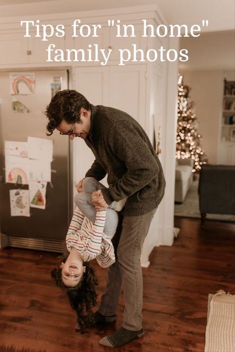 Family Photo In Front Of Fireplace, Diy Indoor Family Photos, At Home Family Photoshoot Outfits, Family Photo Outfits Winter Indoor, In Home Photoshoot Outfits, Casual Photoshoot Outfits Family, Indoor Photoshoot Ideas Family, Family Photos Inside Home, Indoor Holiday Photoshoot