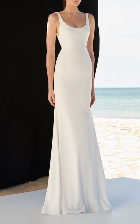 Minimal Wedding Dress, Tiffany Rose, Alex Perry, Long White Dress, Civil Wedding, Wedding Dress Inspiration, Wedding Planners, Wedding Dresses Simple, Dream Wedding Dresses