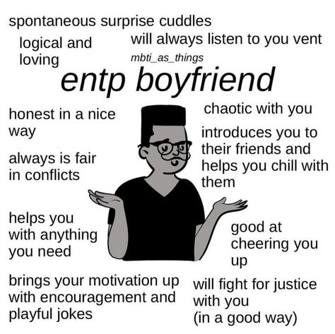 Entp As Bf, Infj Entp Relationship Funny, Entp Clothes, Entp Bf, Intp Boyfriend, Mbti Boyfriend, Entp Boyfriend, Infj Boyfriend, Infj Entp Couple