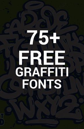 80 Free Graffiti Fonts - the Ultimate list of graffiti fonts & typefaces Font Styles Alphabet, Free Graffiti Fonts, Cool Fonts Alphabet, Graffiti Creator, Alphabet Graffiti, Graffiti Fonts, Graffiti Names, Graffiti Lettering Alphabet, Font Bubble