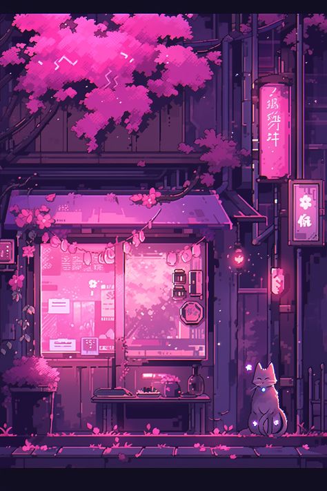 Aesthetic Lofi Art, Lofi Art, Piskel Art, Pixel Art Background, Minecraft Anime, Aesthetic Wallpaper Iphone, 8bit Art, Pix Art, Wallpaper Collage