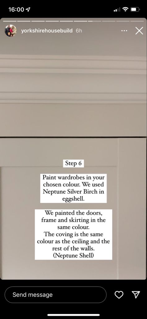 Neptune Silver Birch Paint, Silver Birch Neptune Paint, Painted Wardrobe, Silver Birch, House Diy, Where The Heart Is, Paint Colors, House Ideas, Phoenix