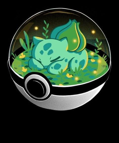 Pokemon Circle Art, Turtwig Tattoo, Pokemon Illustration Art, Pokemon Cute Wallpaper, Cute Pokemon Pfp, Pokémon Cupcakes, Pokeball Art, Cute Bulbasaur, Pokemon Artwork