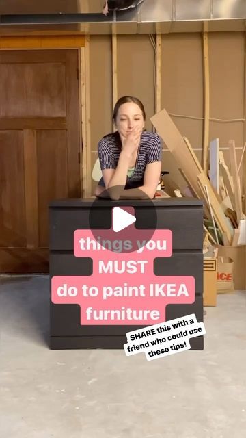 Mary Lindloff on Instagram: "Comment “ikea” to get a link for the full tutorial and recommended supplies! 

Ikea furniture makes such a great base for furniture flipping - it’s normally very basic with clean lines. I love finding thrifted ikea pieces. 

Happy furniture flipping!

#furnituremakeover #furnitureflip #furnitureflipper #furnitureflipping #paintedfurniture #ikea #ikeahack" Painted Concrete Steps, Painting Ikea Furniture, Painted Front Porches, Porch Colors, Furniture Flipping, Painting Concrete Porch, Porch Flooring, Painted Concrete Porch, Concrete Porch