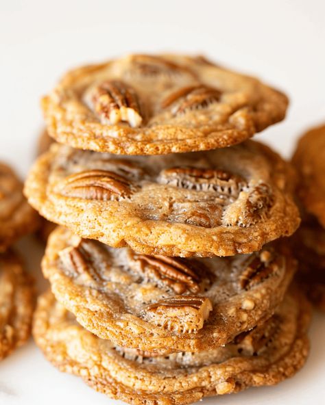 Pecan Pie Cookies: A Delicious Twist on a Classic Dessert If you love the rich, buttery flavor of pecan pie, these Pecan Pie Cookies are the perfect treat for you. ... Read more Pecan Pie Cookie Bars, Pecan Pie Cookie, Pecan Pie Cookies Recipe, Pecan Pie Bar, Deep Dish Cookie, Pecan Pie Cookies, Pecan Tarts, Butter Pecan Cookies, Pie Cookies