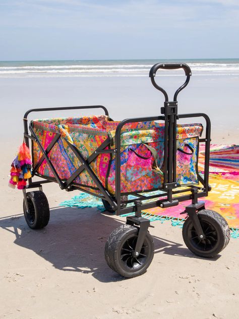 Boho Home & Living | Natural Life Best Wagons, Backpack Beach Chair, Flower Patchwork, Beach Wagon, Folding Camping Chairs, Ponte Vedra Beach, Camping Chairs, Beach Umbrella, Natural Life