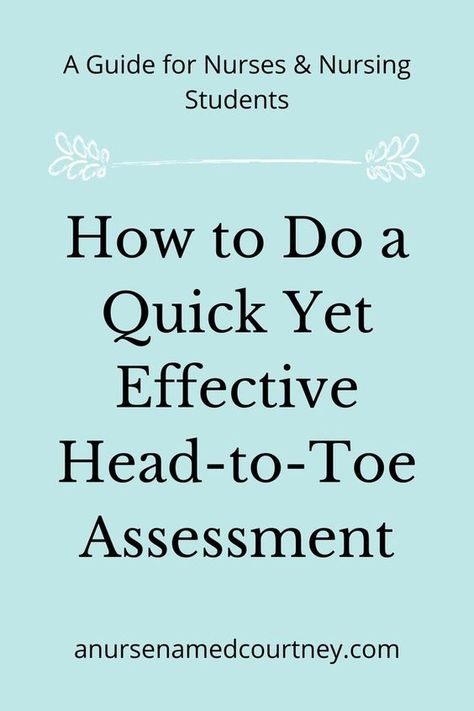 Having trouble getting a good head-to-toe assessment on each of your patients? Here's how to do a quick yet effective head-to-toe assessment! . . . #nurse #assessment #HeadToToe #HeadToToeAssessment #newgrad #newgradnurse #newgradRN #nursing #RN #BSN #nursingschool #nursingstudents #nursecourtney #anursenamedcourtney #nursingblog #nurselife #nurses #nursingcareer Nurse Assessment, Private Duty Nursing, Nursing Documentation, Nurse Skills, Med Surg Nursing, Nclex Prep, Nursing Assessment, New Grad Nurse, School Interview