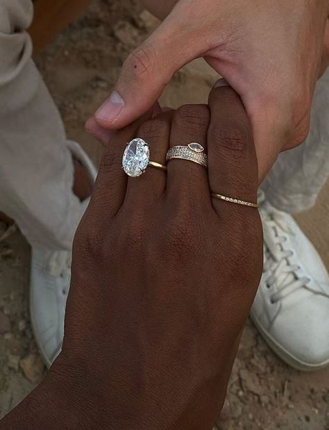 Jasmine Tookes engagement ring close-up photo Jasmine Tookes Engagement, 10 Carat Ring, Rings Engagement 3 Carat, 3 Carat Rings Engagement, Oval Engagement Ring Dark Skin, Jasmine Tookes Engagement Ring, 6 Ct Oval Engagement Ring, 2.4 Carat Engagement Ring, Massive Diamond Ring