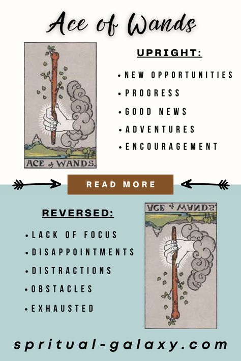 Ace Of Wands Tarot Card Meaning (Upright & Reversed) Ace Of Wands Reversed Tarot Meaning, Ace Of Wands Tarot Meaning Reverse, Ace Wands Tarot Meaning, Ace Of Wands Reversed, Ace Of Wands Tarot Meaning, Ace Of Swords Tarot Meaning, Ace Of Wands Tarot Card, Ace Of Wands Tarot, Ace Of Wands