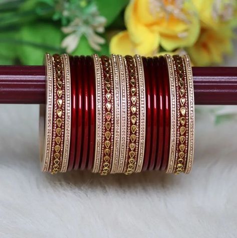 Rajasthani Traditional Lakh Bangles -: For product related enquiry call or WhatsApp us at +91-9460223472 you can also order by visiting our website:- www.mbskart.com >> Sizes available -: 2/4(S) -: 2/6(M) -: 2/8(L) Dispatch time - within 7days Delivery time -10 to 12 days #bangles #chuda #chura #weddingsession #bridalbangles #bridalchuda #fancybangles #designerbangles #lakhbangles #lakhchuda #bangles2022 #banglesdesign #indianbridalbangles #punjabichuda #punjabibangles #cashondelivery Lakh Bangles For Bride, Rajasthani Bangles, Ghagra Design, Lakh Bangles, Chura Designs, Colourful Bangles, Lac Bangles, Bridal Jewellry, Unique Bridal Jewelry