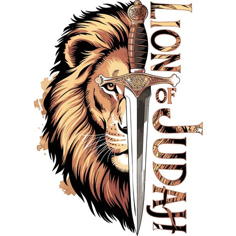 Lion Of Judah Drawing, The Lion Of Judah, Lion Of Judah Wallpaper Iphone, The Tribe Of Judah, Lion Of Judah Banner, Lion Of Judah Illustration, Lion Png, Lion Svg, The Lion Of Judah Art