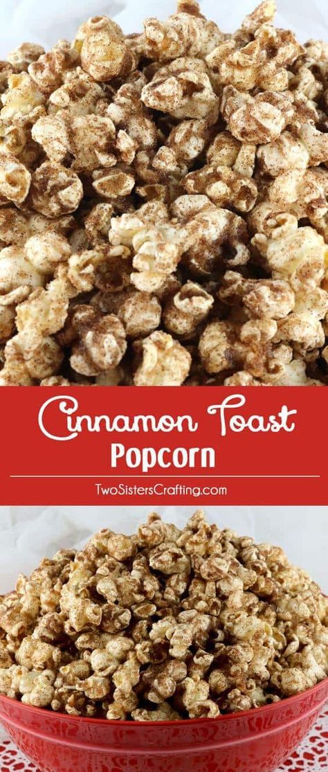 Movie Night Desserts, Popcorn Dessert, Night Dessert, Popcorn Treat, Sweet Popcorn, Popcorn Treats, Popcorn Snacks, Popcorn Seasoning, Classic Breakfast