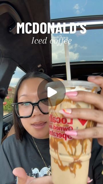 CityCouponMom on Instagram: "My go to ice coffee lately 😍 Large french vanilla iced coffee with extra ice, add caramel drizzle & whip cream  @mcdonalds #mcdonald #mcdonaldsicedcoffee #icecoffee #icedcoffee #icedcoffeetiktok #mcdonaldscoffee" Mcdonald's Coffee Drinks, Mcdonalds Coffee Order, Best Mcdonalds Coffee Drinks, Mcdonalds Coffee Hacks, Mcdonalds Iced Coffee Order, Mcdonalds Caramel Frappe Recipe, Mcdonald's Coffee, Starbucks Iced Coffee Drinks, Mcdonald’s Coffee Order