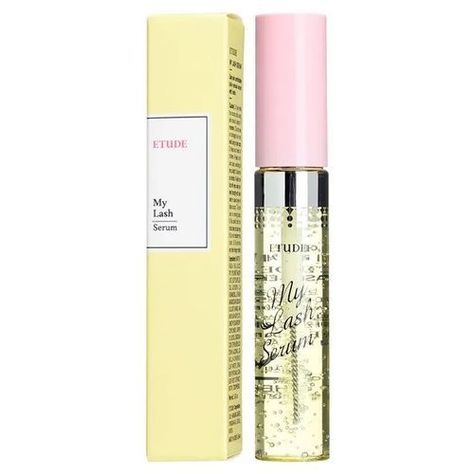 ETUDE - My Lash Serum Jumbo | YesStyle My Lash Serum, Playful Makeup, Brow Liner, Eyelash Serum, Lash Serum, Cosmetic Design, How To Apply Mascara, Etude House, Longer Eyelashes