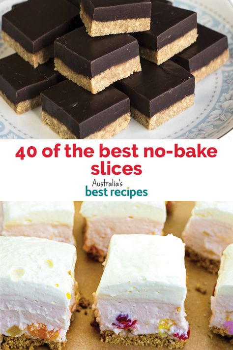 No Bake Slice Recipes, Easy Slice Recipes, No Bake Traybake Recipes, Slices Recipes Easy, No Bake Lemon Slice, Easy Slices, Marshmallow Slice, Slice And Bake Cookies, Licorice Allsorts