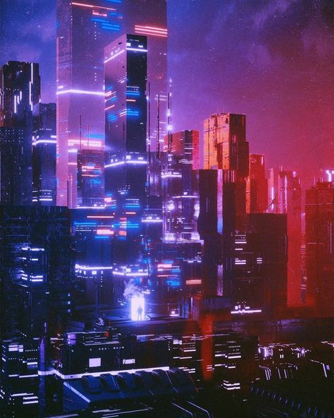 Cyberpunk Concept Art, Concept Art Landscape, Ville Cyberpunk, Neon Cyberpunk, Art Cyberpunk, 2560x1440 Wallpaper, Neon City, Neon Noir, Futuristic Aesthetic